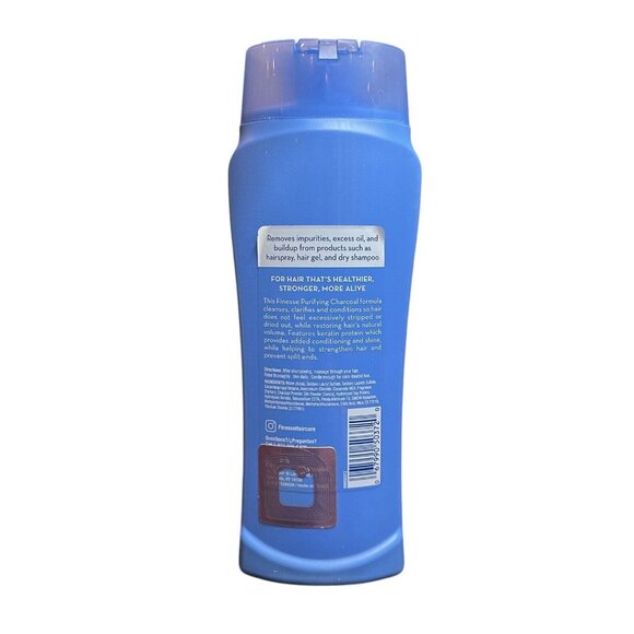 Finesse Purifying Charcoal Clarifying 2 in 1 Shampoo + Conditioner, 13 oz. - Picture 3 of 3